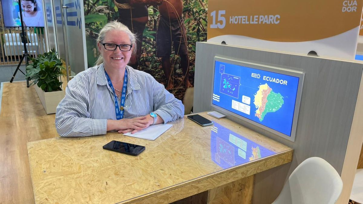 Andrea Swigilsky, de Hotel Le Parc. Vitrina Turística Anato 2026.