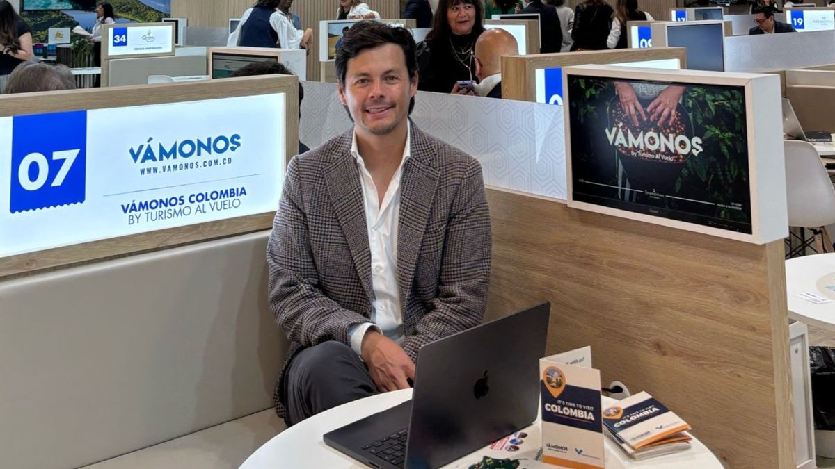 Juan Sebastián Cañón, gerente general de Turismo al Vuelo.