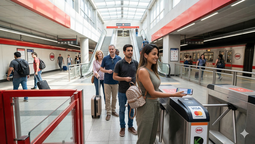 Metro de Santiago habilitó el pago de los boletos directamente con tarjetas bancarias el 13 de febrero.