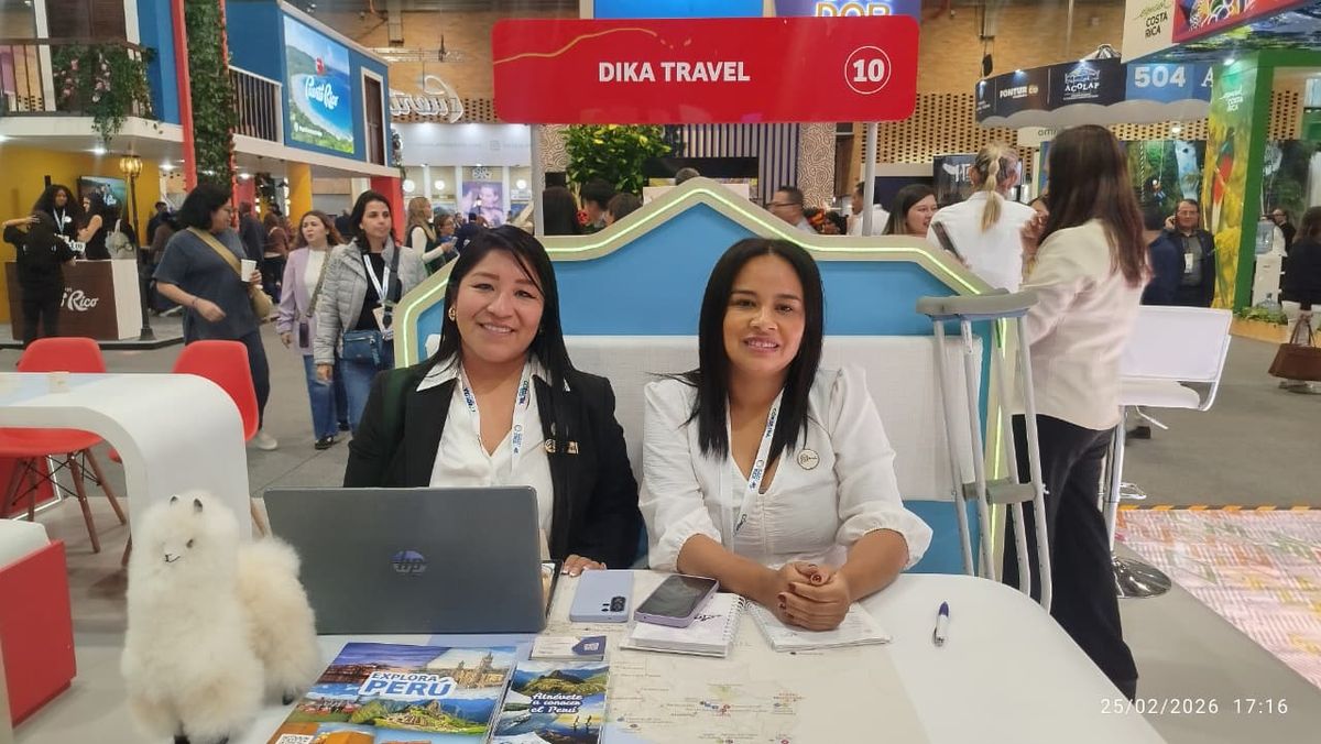 Sarela Aucca y Noelia Rodriguez de Dika Travel.