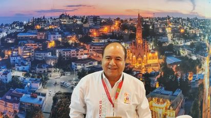 El titular de la Secretaría de Turismo de Zacatecas.