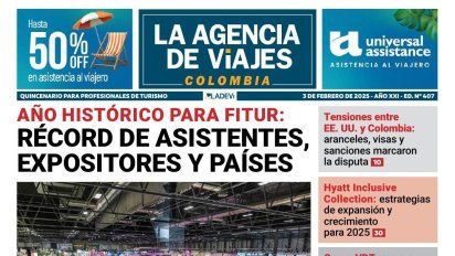 Edición #407 de la Revista La Agencia de Viajes Colombia.