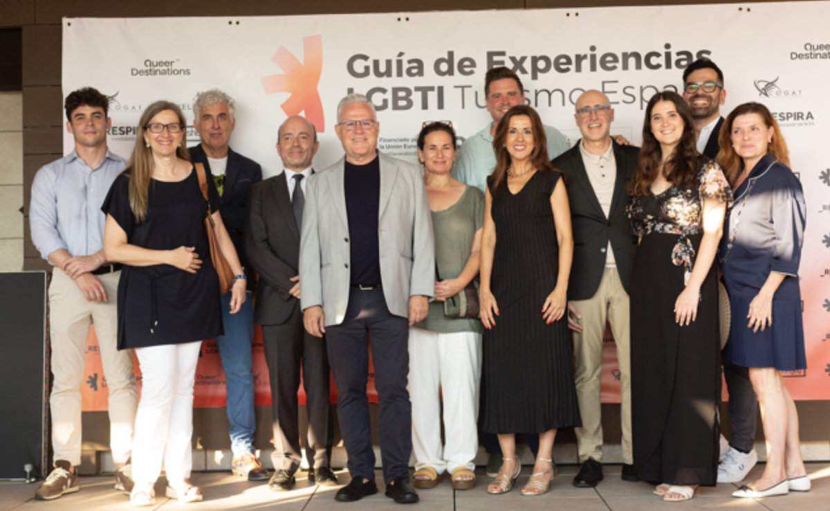 Asistentes al evento de presentación de Queer Destinations.