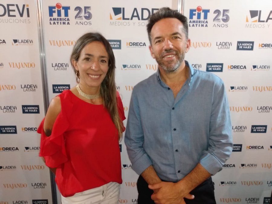 Iván Topolevsky, director de King Midas; junto a la ejecutiva de Cuentas Gimena Maceira. &nbsp;