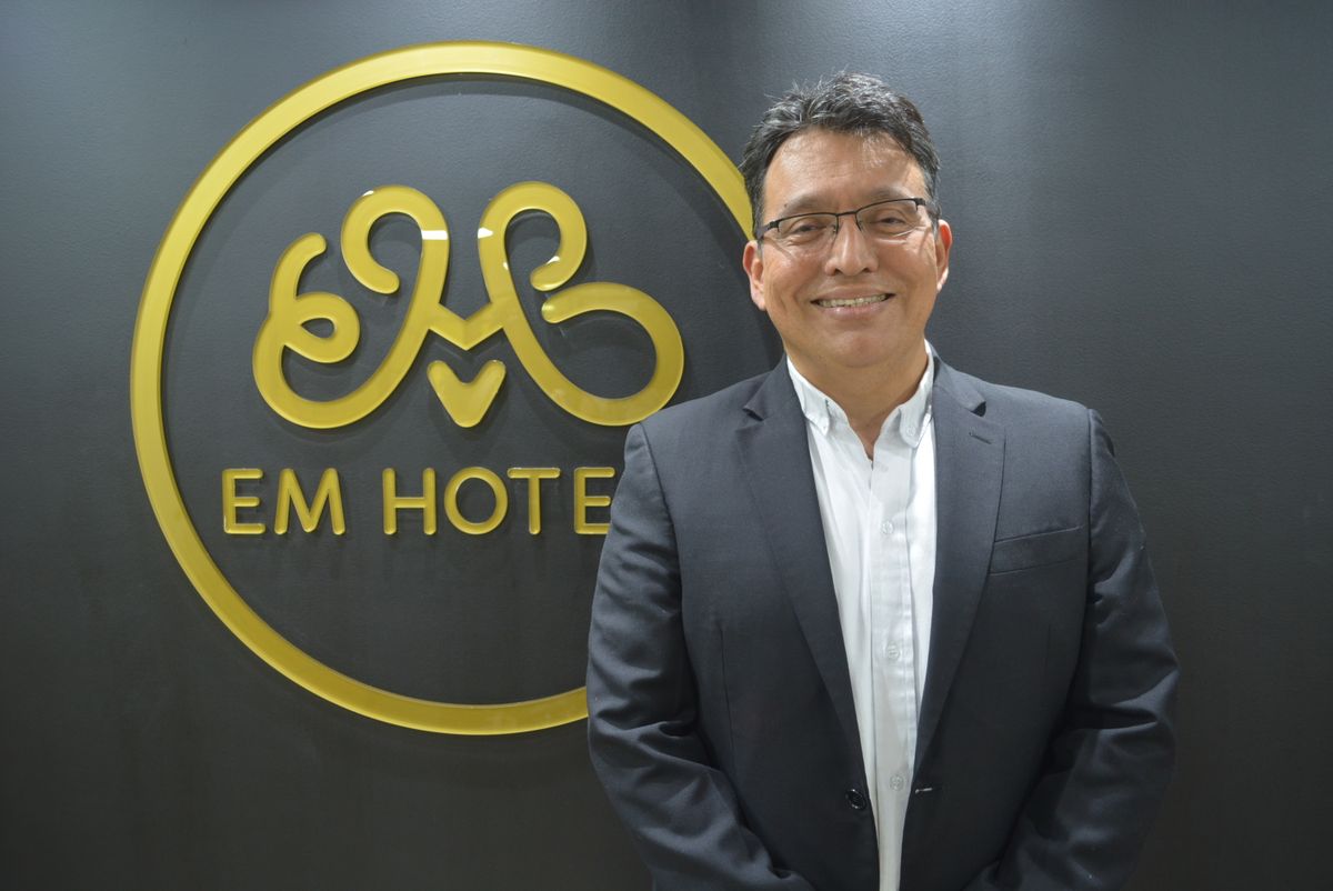 Carlos Monroy gerente general EM Hotels.