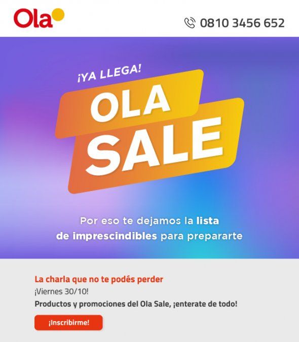 Ola desplegará múltiples productos para viajar por Argentina, aprovechando el Plan PreViaje.