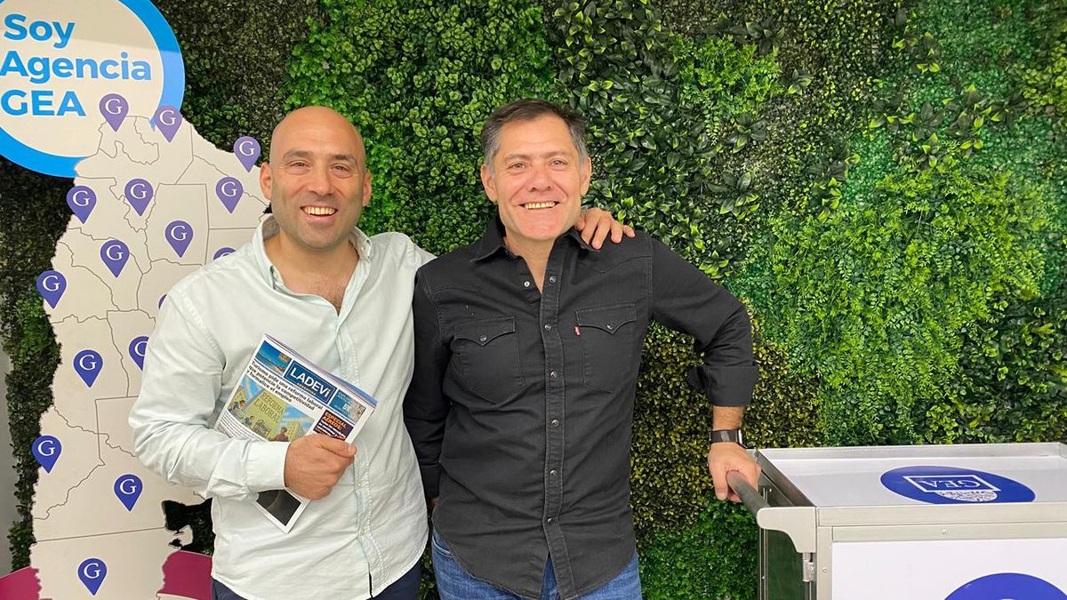 Grupo GEA: Matias Duek, CEO para Latam, y Marcelo Capdevila, presidente para Latinoamérica.