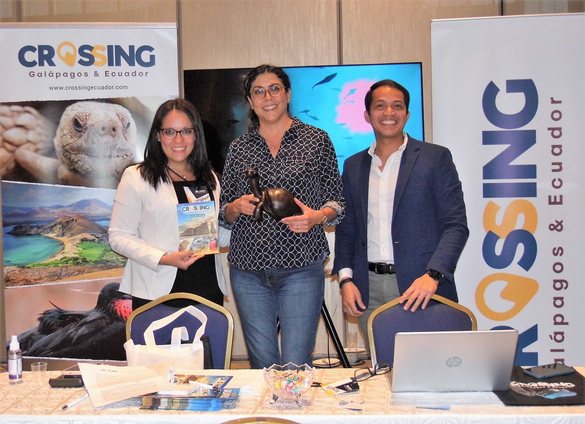 Crossing Galápagos & Ecuador sorteó un premio entre los asistentes al Workshop de Ladevi Guayaquil. 