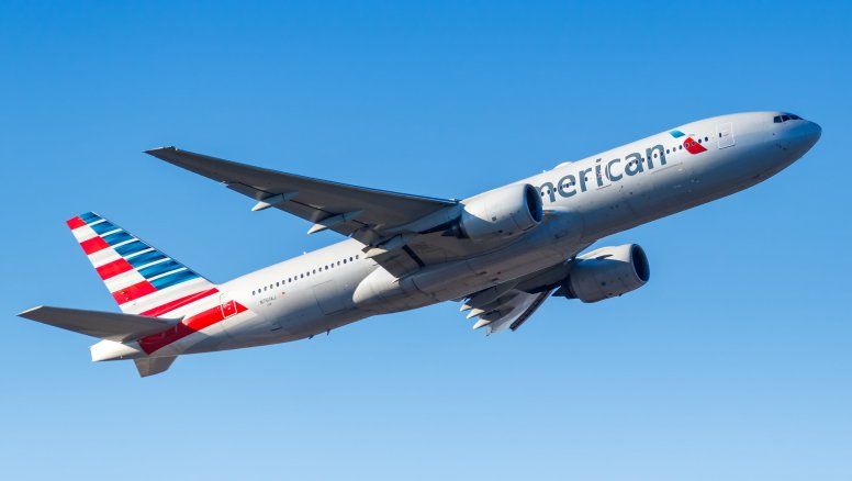 Avión de American Airlines.