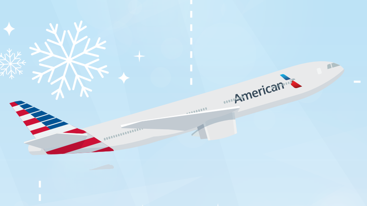 American Airlines espera recibir a 12.7 millones de clientes durante la temporada de Navidad y Año Nuevo.