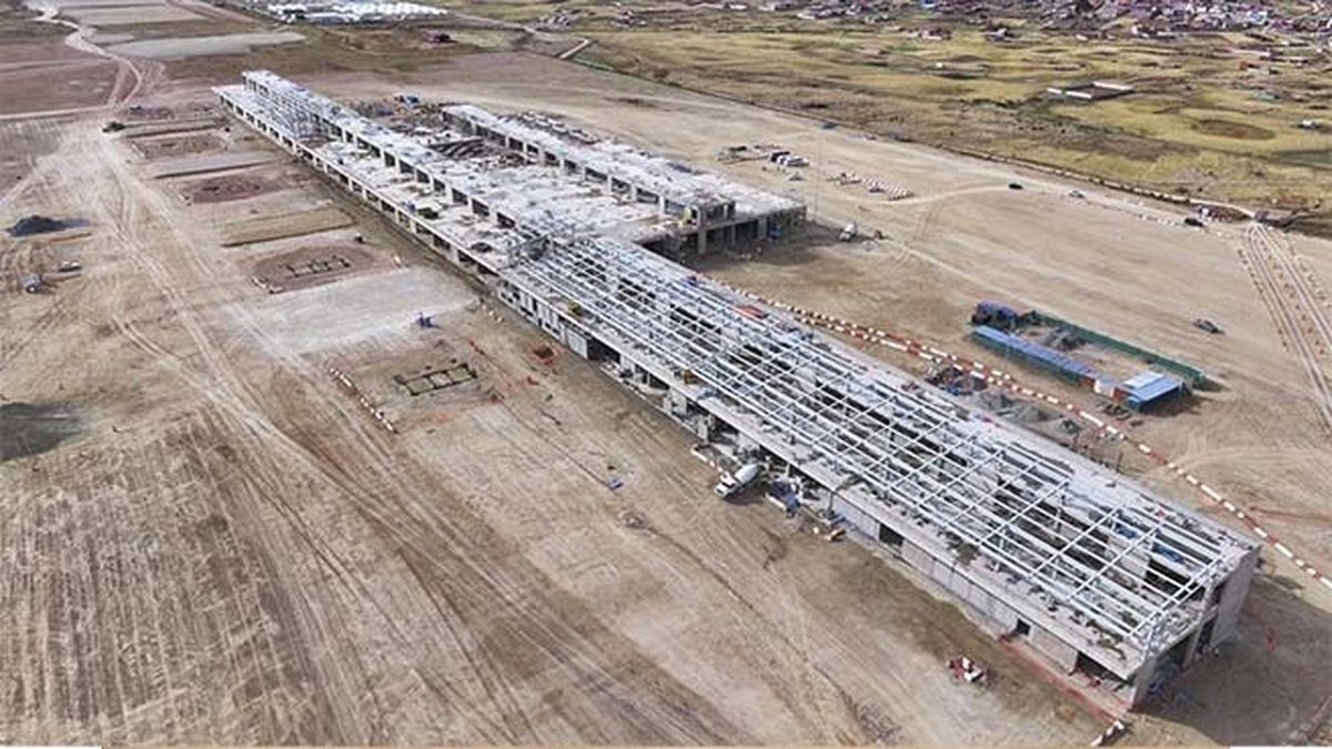 Así avanza la construcción del Aeropuerto Internacional de Chinchero, en Cusco.