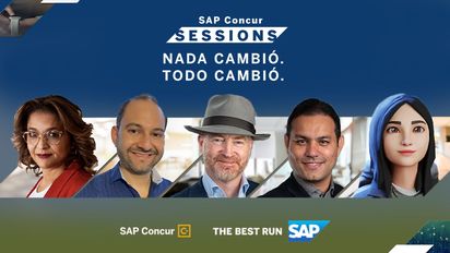 SAP Concur Sessions contará con la participación de reconocidos speakers que se referirán a la manera en que se viven los cambios en la sustentabilidad, el metaverso, los proyectos de tecnología y la gestión de los equipos.