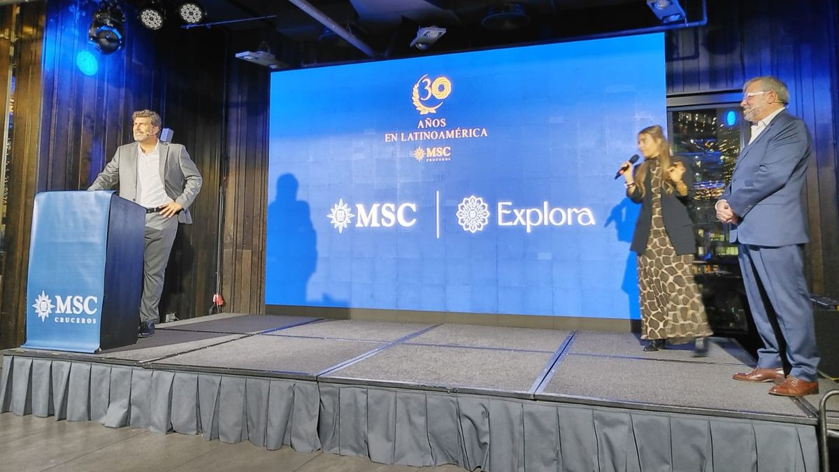 MSC Cruceros celebró sus 30 años con un evento en el hotel DoubleTree de Vitacura.&nbsp;