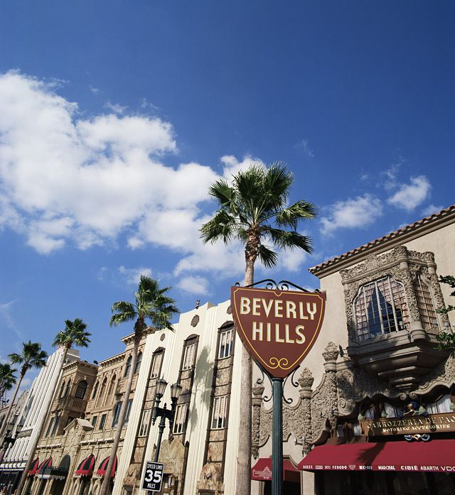 Beverly Hills, el distrito donde se manifiesta la opulencia de los Ángeles.