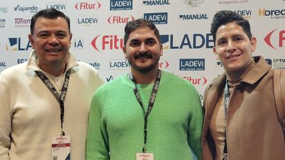 Mauricio González, director de CWW; Eduardo Peraza y Miguel Miranda, ejecutivos de cuenta de CWW.