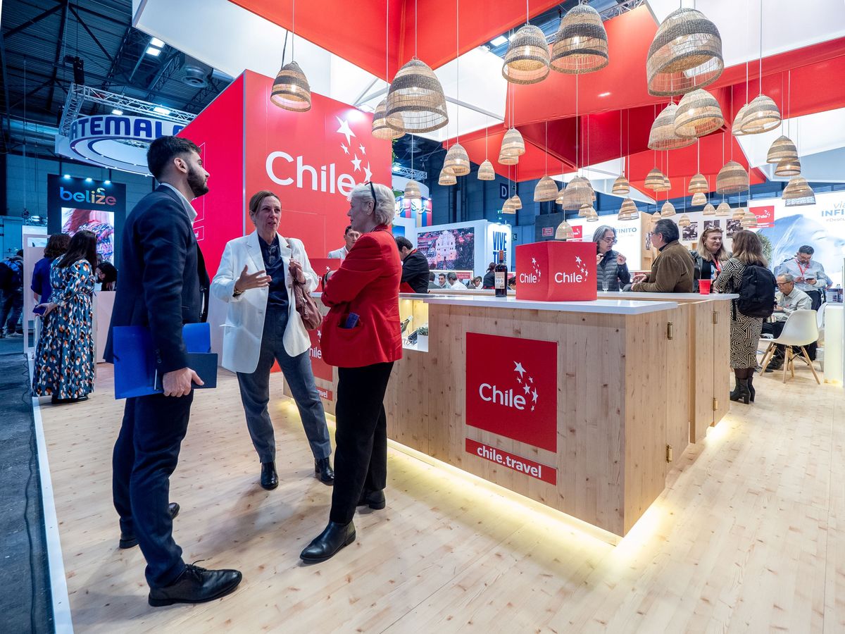 Stand de Chile en Fitur 2024.