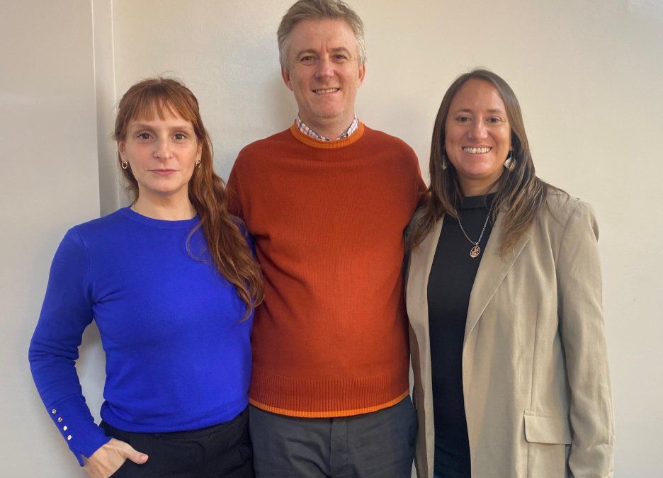 Anabella Della Zoppa, Lucas Ozuna y Carmen Ramírez. - Ladevi Medios y Soluciones Anabella Della Zoppa, Lucas Ozuna y Carmen Ramírez.