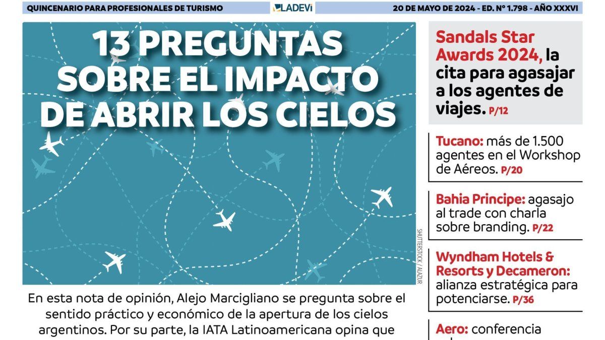 Lee la nueva edición de La Agencia de Viajes.