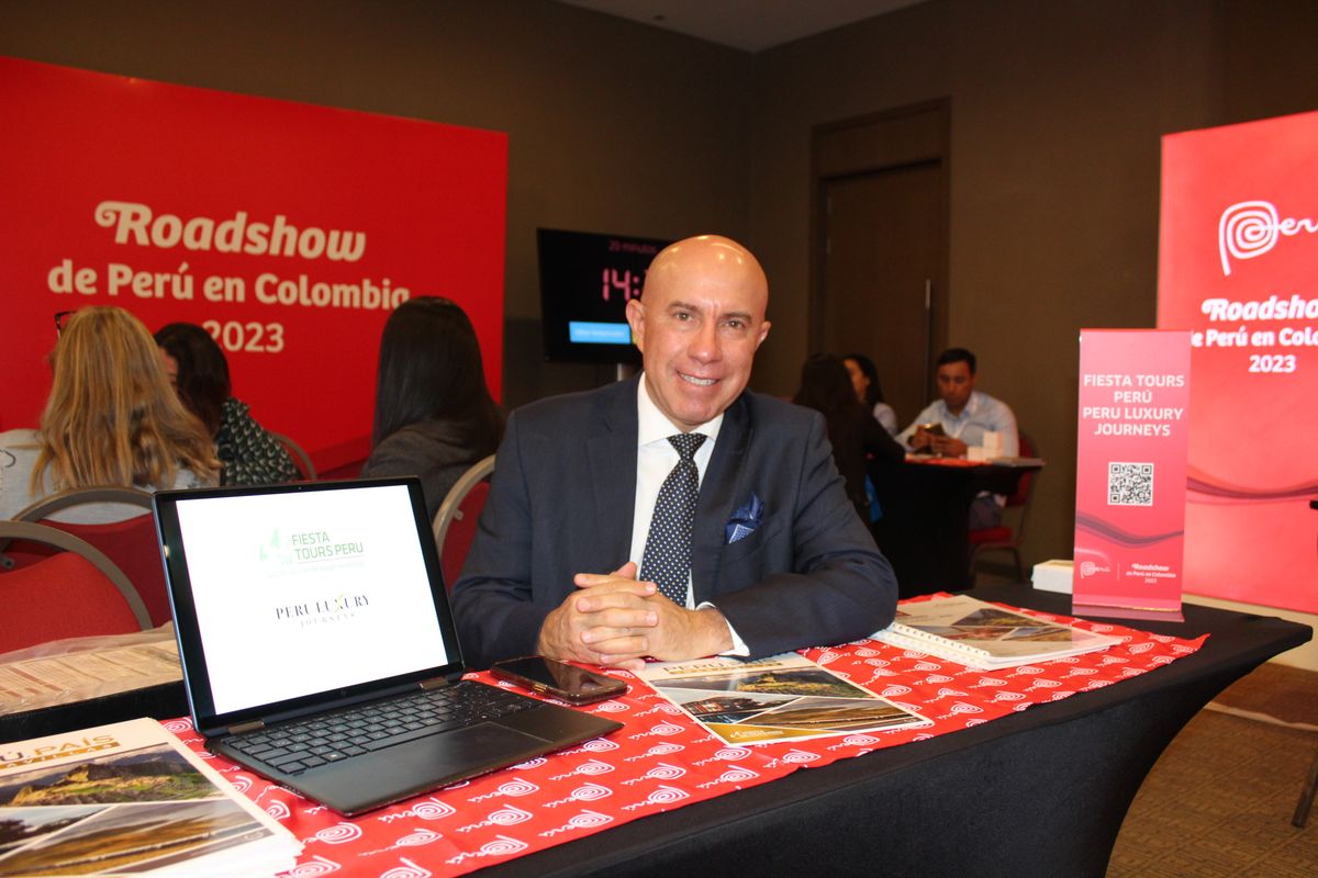 Cesar Vítor Soares, director de Ventas de Fiesta Tours Perú-Perú Luxury Journeys.