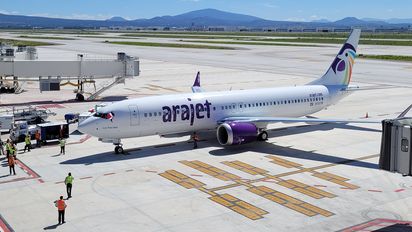 Arajet, la aerolínea dominicana low cost, inició de manera oficial sus operaciones en México con la llegada de su primer vuelo directo al AIFA.