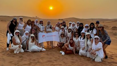 Mediterránea Turismo concretó múltiples visitas grupales a los Emiratos Árabes Unidos.