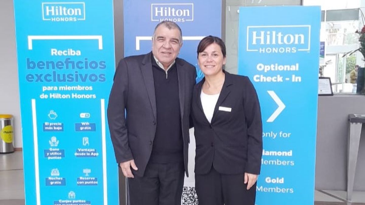 Mercadhotel visitando el hotel Hilton Mendoza.