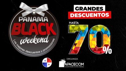 El Panamá Black Weekend 2024 tendrá ofertas que alcanzan el 70% de descuento.