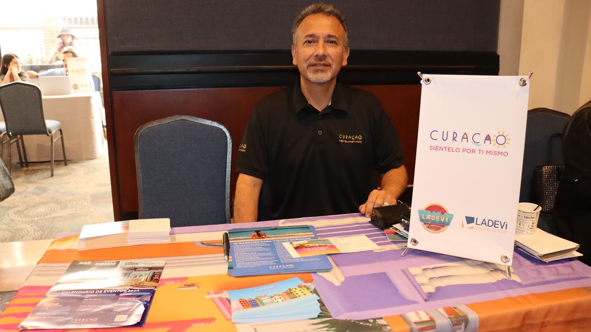 Juan Carlos Muñóz, ejecutivo comercial de la Oficina de Turismo de Curazao.