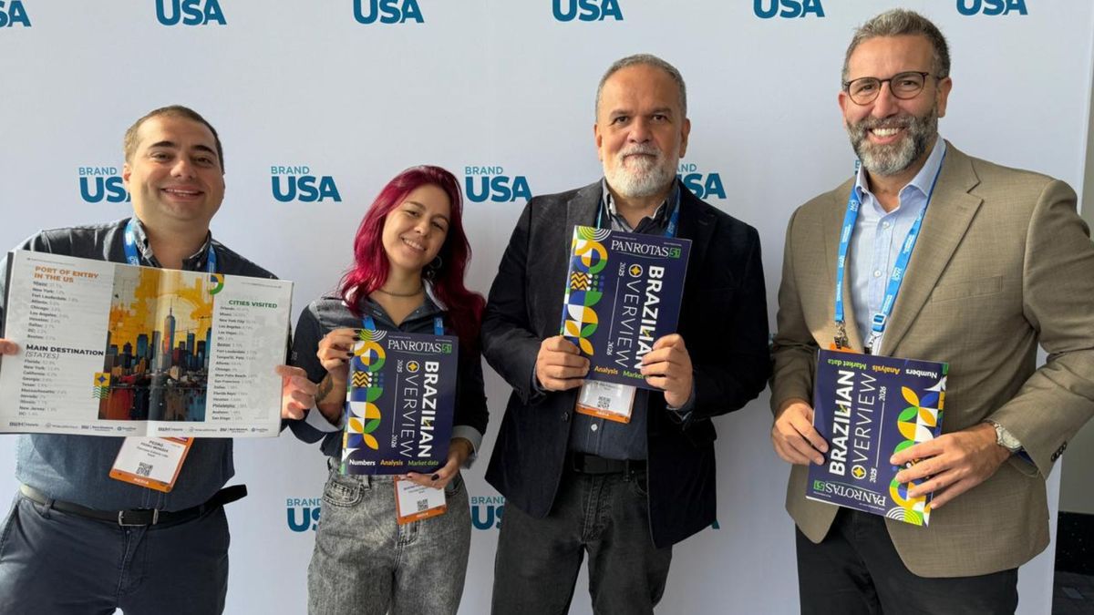 Parte del equipo de Panrotas y Ladevi presentes en IPW 2025.