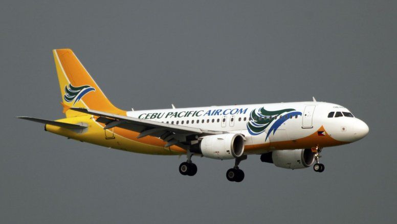 Un Airbus A319 de Cebú Pacific.