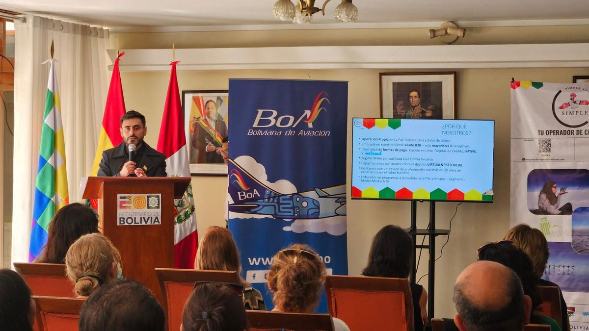 Jorge Jayo, gerente general de Simple Bolivia Travel.