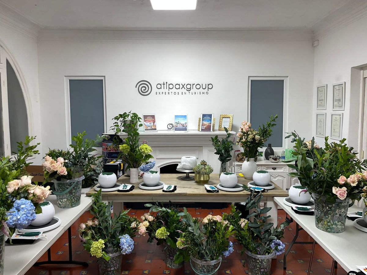 Master Class de floristería.