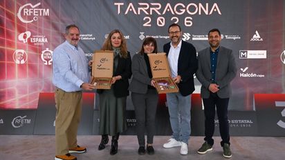 Integrantes de RFETM, BCD Sports y Halcón viajes firman un acuerdo