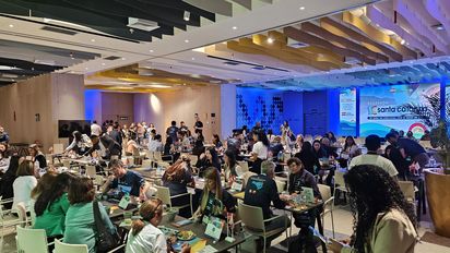 La delegación brasileña de Santa Catarina presentó en Lima la diversidad de experiencias que el estado ofrece durante todo el año.