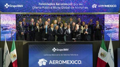 Aeroméxico regresa a la Bolsa Mexicana de Valores