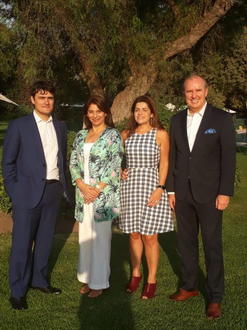 João Leite, Soledad Casanova, jefa de gerencia comercial de PFS; Daniela Araujo y Mark Thiermann.