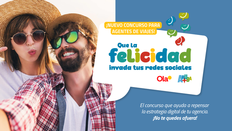 Ola y Aruba lanzaron un nuevo concurso para agentes de viajes basado en las redes sociales.