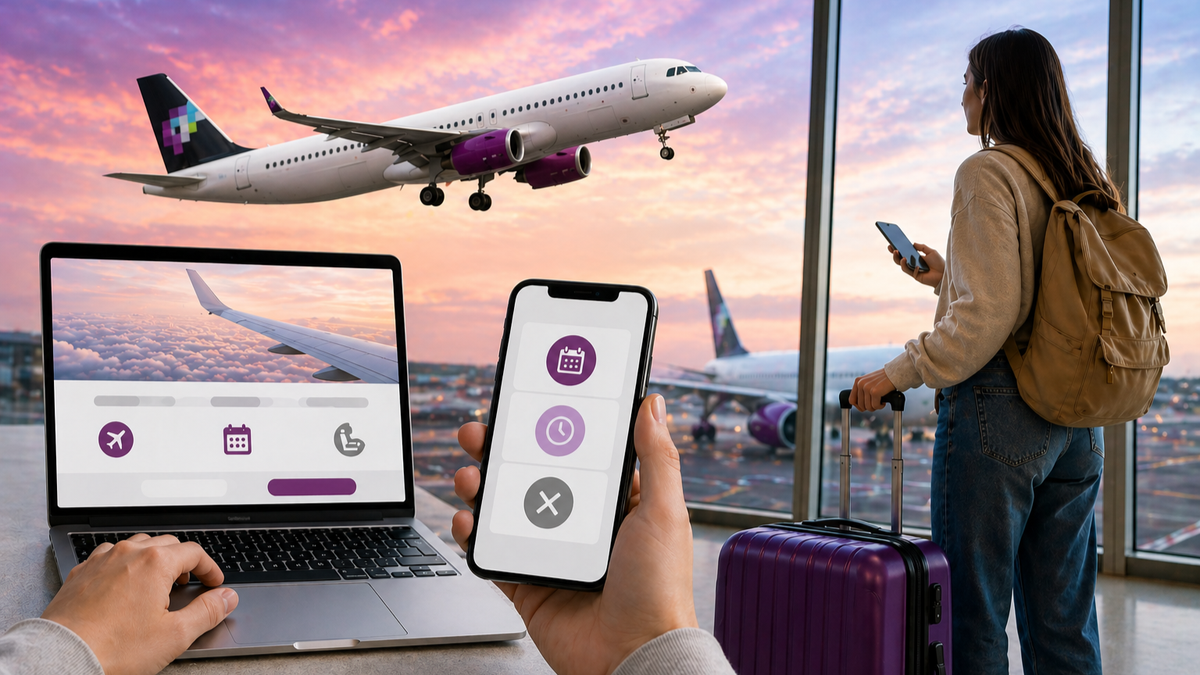 Volaris permite autogestionar modificaciones en tus vuelos hasta cuatro horas antes del horario de salida programado. Te contamos cómo hacerlo.