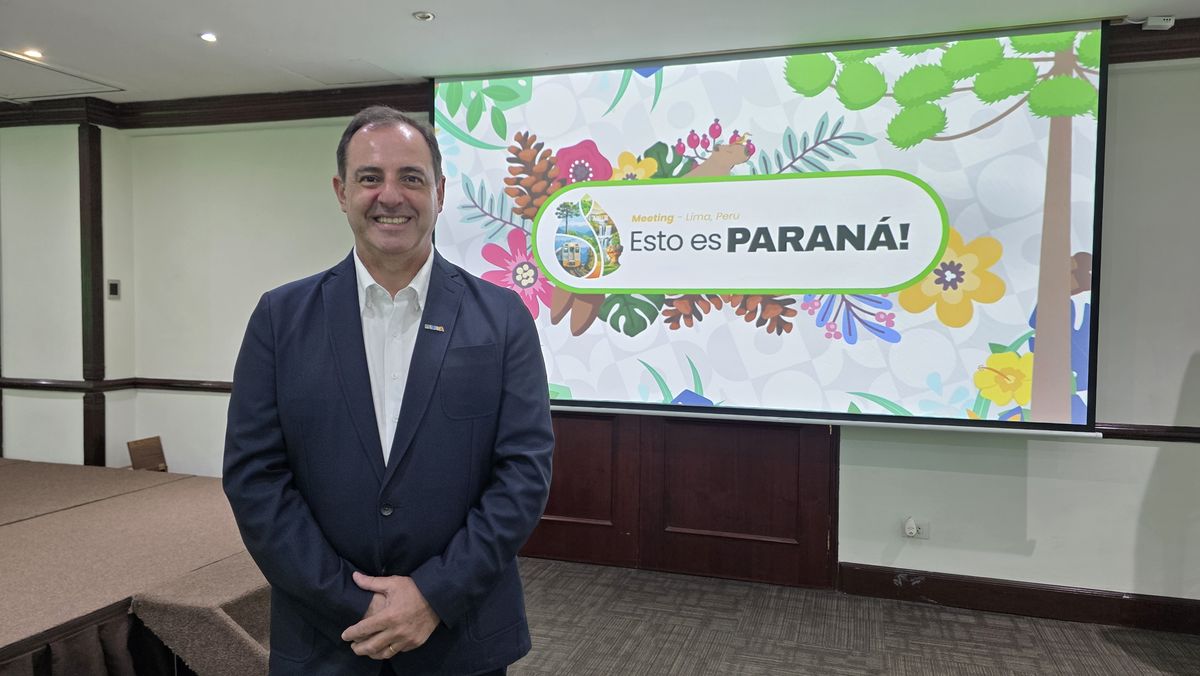 Irapuan Cortez, director presidente de Viaje Paraná. Irapuan Cortez, director presidente de Viaje Paraná.