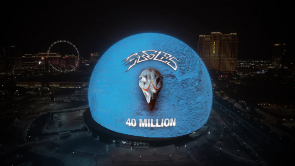 The Eagles se presentarán hasta el 11 de abril en Sphere de Las Vegas.