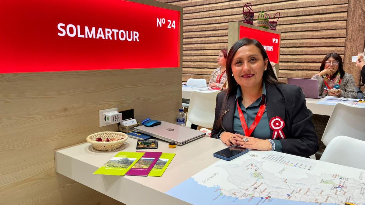 Susan Palomino, coordinadora de productos de Solmatour.