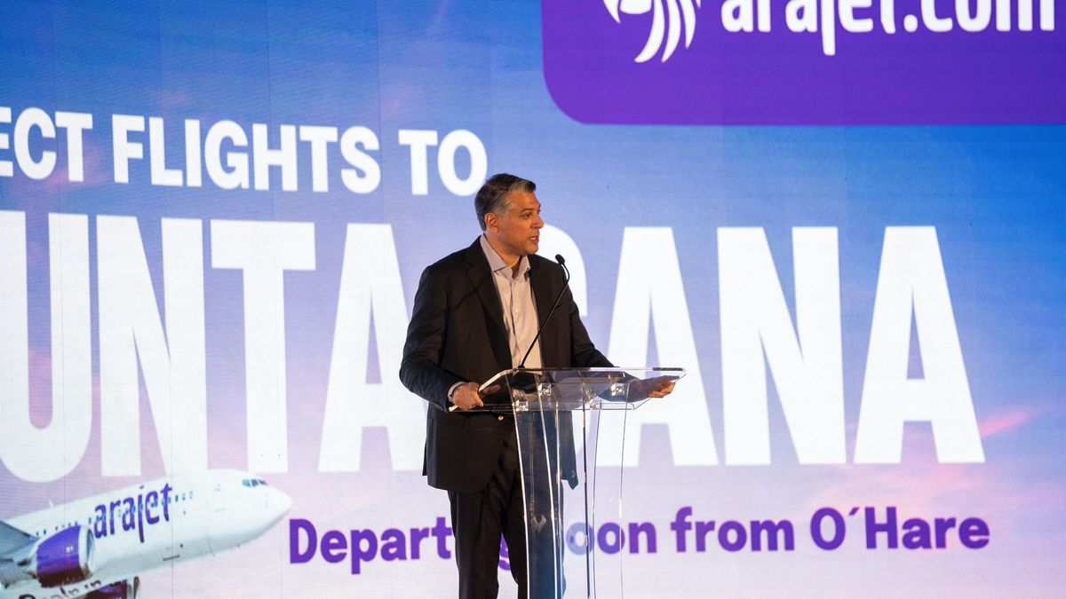 La presentación de los nuevos vuelos de Arajet se realizó durante un road show organizado por el Ministerio de Turismo de República Dominicana. La presentación de los nuevos vuelos de Arajet se realizó durante un road show organizado por el Ministerio de Turismo de República Dominicana.