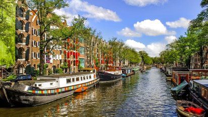Ámsterdam y sus canales.
