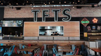 El local de hamburguesa de TFTS en Belgrano tienecapacidad para 170 comensales.&nbsp;