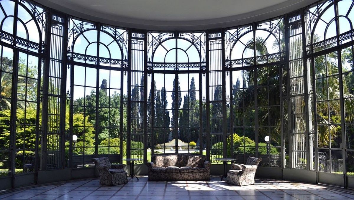 Escapadas en Buenos Aires: los interiores del palacio se pueden recorrer en una visita guiada. 