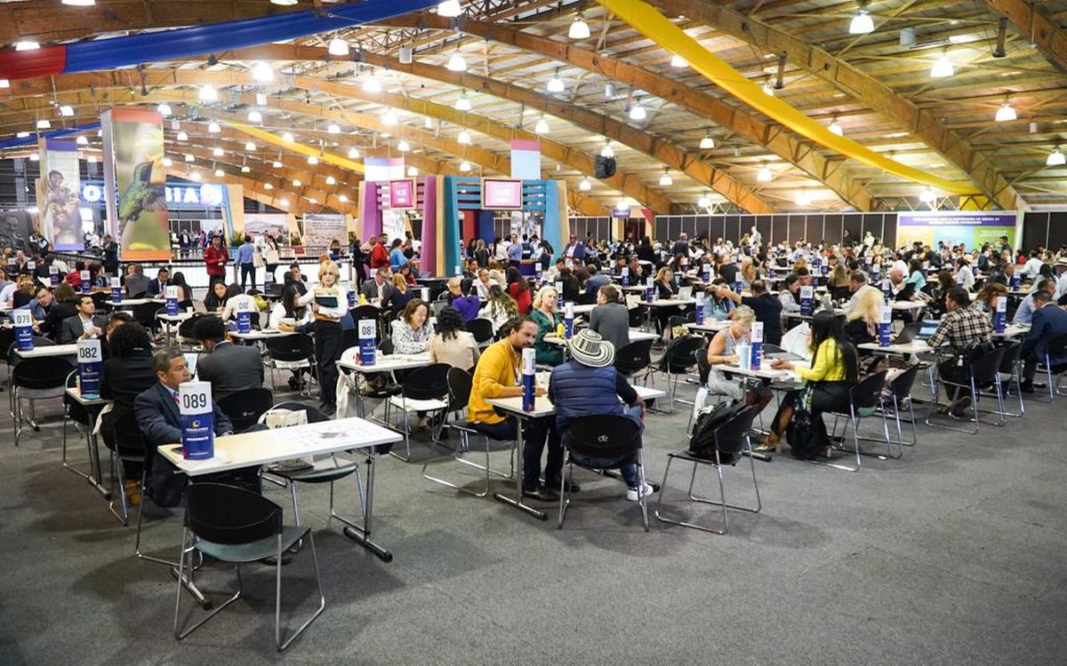 Imágenes de la segunda jornada de Colombia Travel Mart 2023.