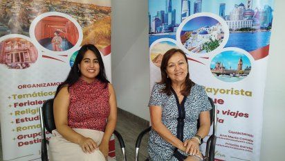 María Canale, gerente general de ITT Travel; y PriscilaGarcía, gerente comercial, presentaron las novedades de Europa.