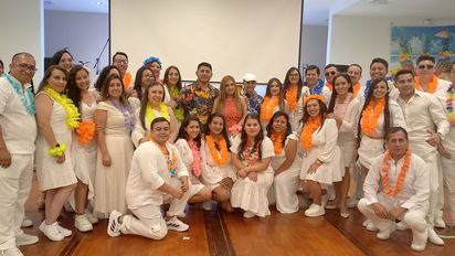 Equipo de MW Turismo, durante el evento de celebración por su cuarto aniversario.