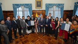 UNESCO entregó los certificados de designación del geoparques Volcán Tungurahua y del geoparque Napo Sumaco en un acto especial en la Cancillería.