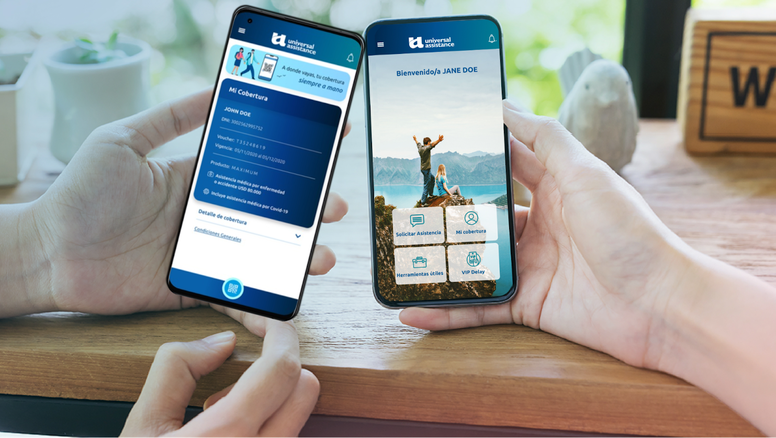La app móvil de Universal Assistance fue renovada este año y tuvo durante el primer semestre 150.000 nuevos usuarios.